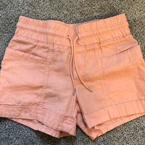 Athleta Cabo Linen Shorts size 2 Excellent Condition!